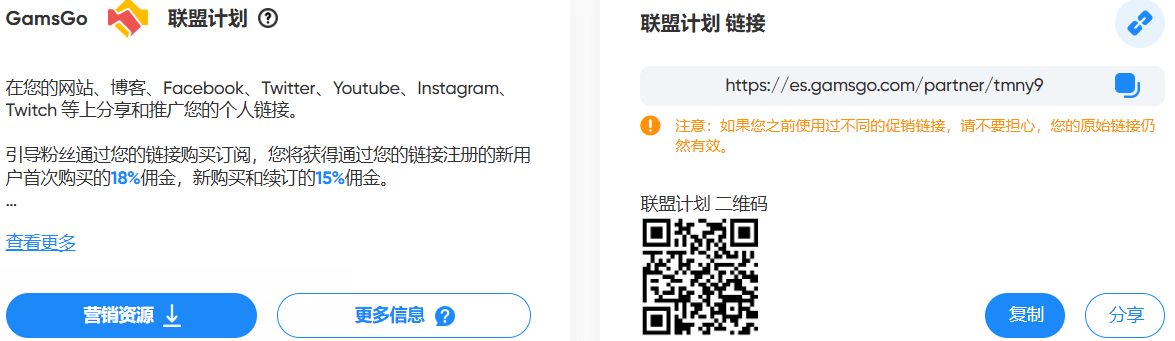 推广GamsGo联盟营销,让我赚了2000美金
