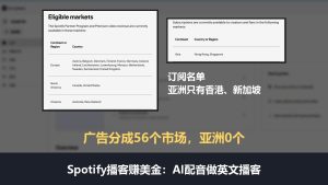 Spotify播客赚美金：不懂英文用AI配音做英文Podcast月入3000刀